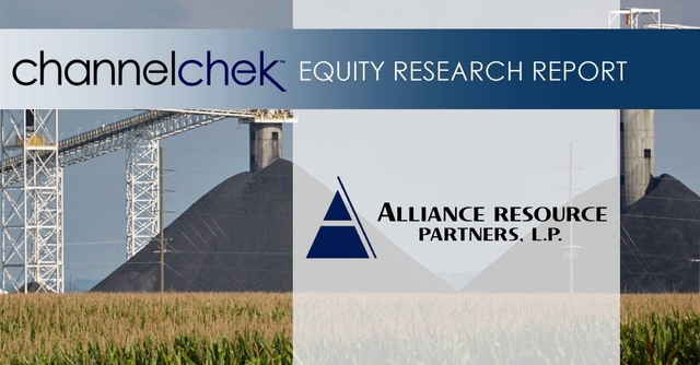 Alliance Resource Partners (ARLP) – Lowering Near-Term Estimates to Reflect More Conservative Pricing and Cost Assumptions