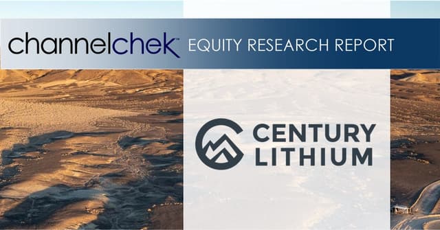 Century Lithium Corp. (CYDVF) – Advancing Plans for a Stand-Alone Merchant Chlor-Alkali Plant Century Lithium Corp. (CYDVF) – Advancing Plans for a Stand-Alone Merchant Chlor-Alkali Plant