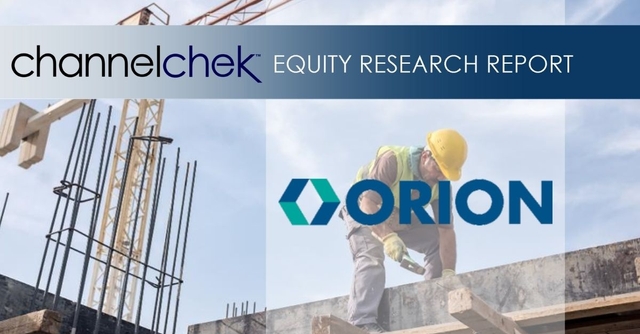 Orion Group Holdings (ORN) – First Quarter Post Call Commentary